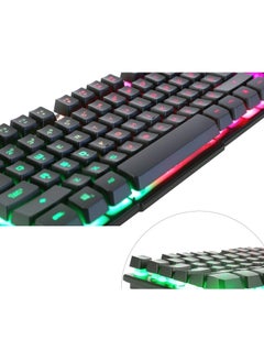 Generic Wired Gaming Keyboard and Mouse Combo – USB, Black  - Image 5