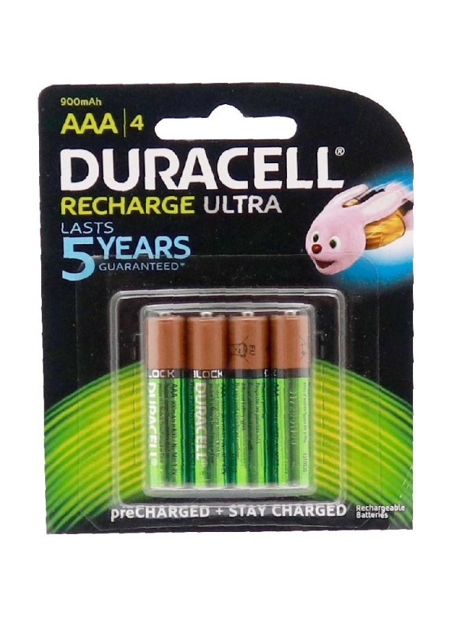دوراسيل بطارية ريتشارج توربو AAA متعددة الاستخدامات قابلة لإعادة الشحن ٨٥٠ مللي أمبير/ساعة - Image 1