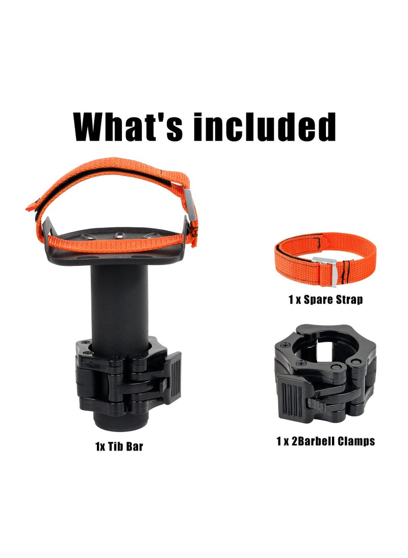 SYOSI - Tib Bar for Leg Strength Training, Biceps Femoris Muscle Exercise Equipment Tibia Dorsi Calf Machine, SYOSI Tibialis Bar Leg Machine Tibialis Trainer - Image 1
