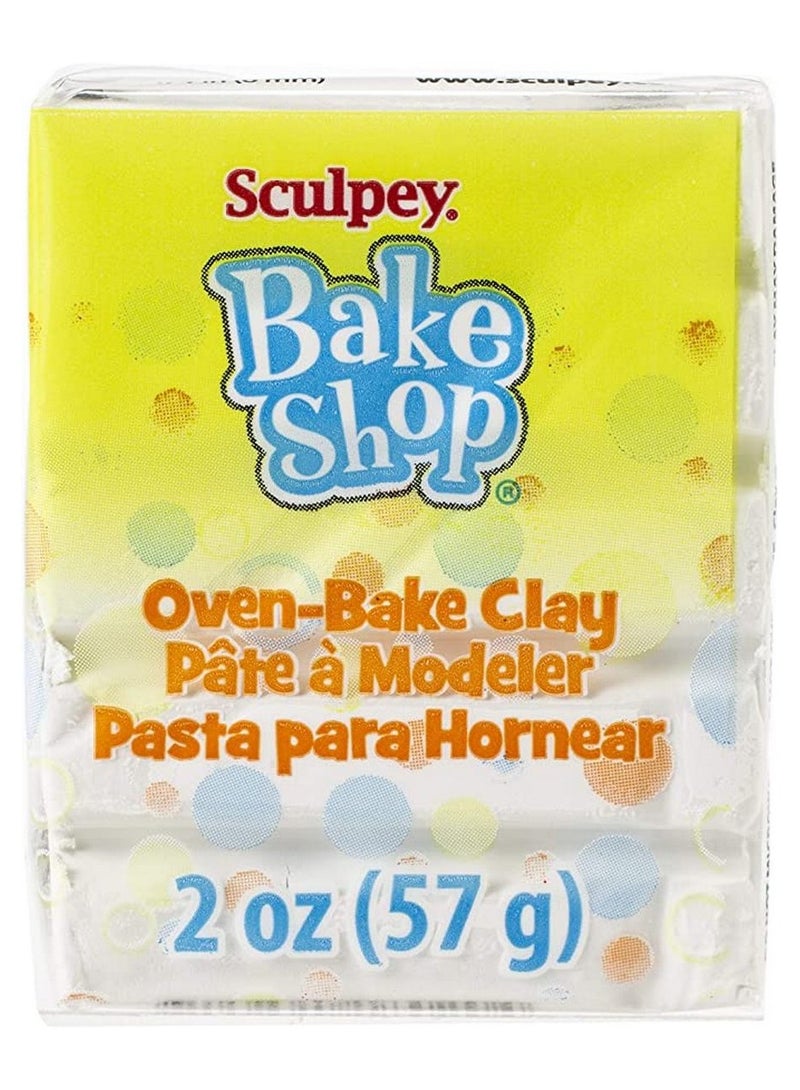 Sculpey Bake Shop Oven Bake Clay White 57g 