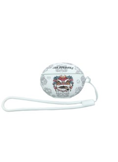For HuaweiFreebuds Pro3/2 Wireless Bluetooth Headset Cartoon Creative Se3/4i/5i/Pro Soft-Color:Soft Shell Lanyard-white Background Lion-Model:For HuaweiFreebuds 4/4E (protective Sleeve)