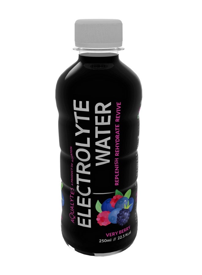 Aqualyte Elctrolyte Water 250 Ml- Very Berry 