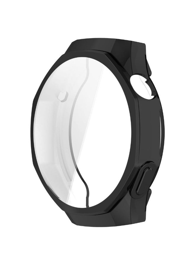 Huawei GT5 PRO 46mm 360 Silicone Case With Full Protecion - Black - Image 1