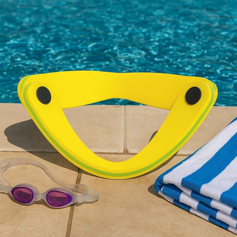 Alark كرسي الماء القابل للطي للسباحة لدعم العوم للبالغين، دعم تمارين العوم، خفيف الوزن للسباحة في البحيرات والشواطئ وحفلات المسبح والراحة في الهواء الطلق - Image 2