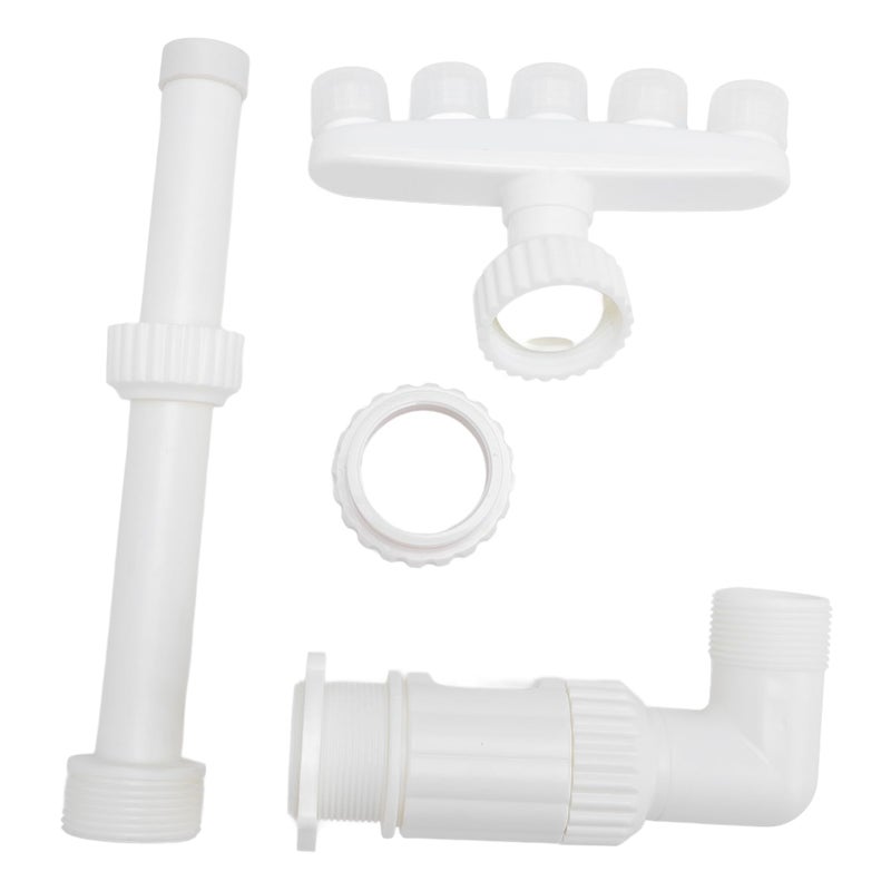 Adjustable Waterfall Fountain with 5 Nozzles for Above Inground Pools Garden Pond - Image 4