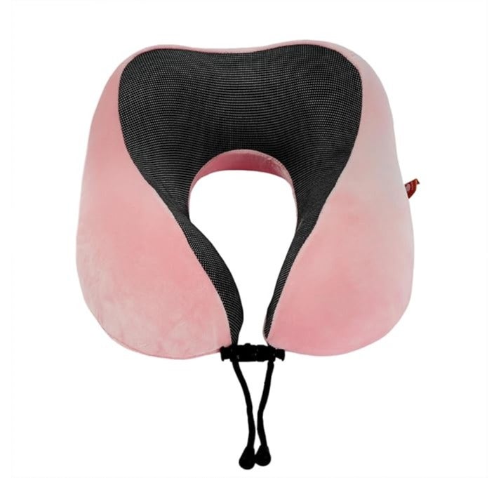 Rymel Memory Foam Travel Pillow, Neck Pillow with 360-Degree Head Support, Comfortable and Lightweight, Ideal for Sleeping on Airplane, Car, Train, Bus and Home Use, - Image 5