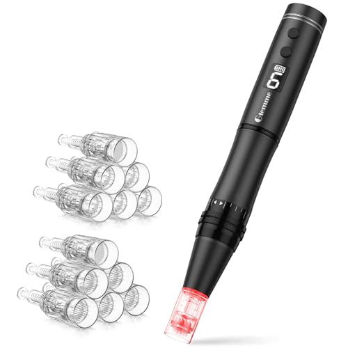 Microneedle Derma Roller Pen for Hair Beard Face Skin Derma Pen Microneedling Pen for Women Men Home Use
