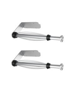 2Piece Stainless Steel Kitchen Punch Free Roll Paper Wall Hanging