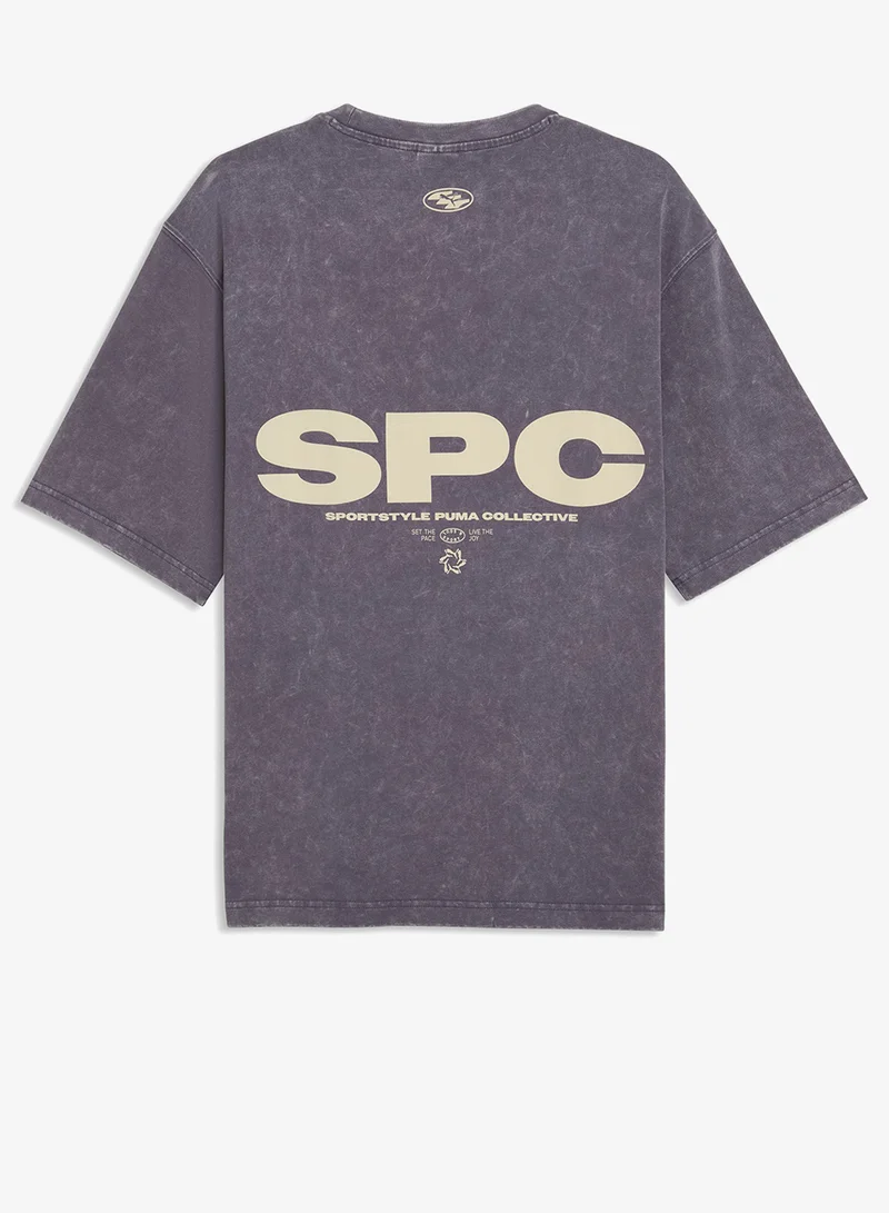 بوما Spc Boxy Washed Graphic T-Shirt