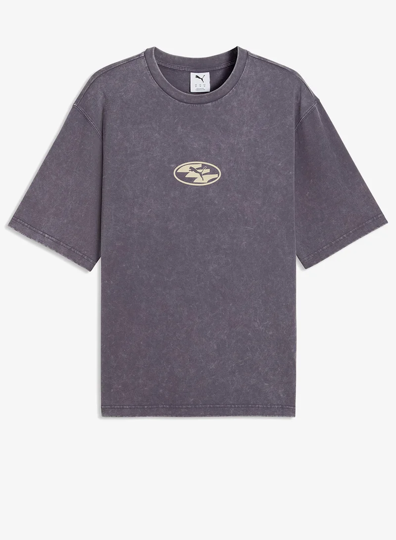 بوما Spc Boxy Washed Graphic T-Shirt