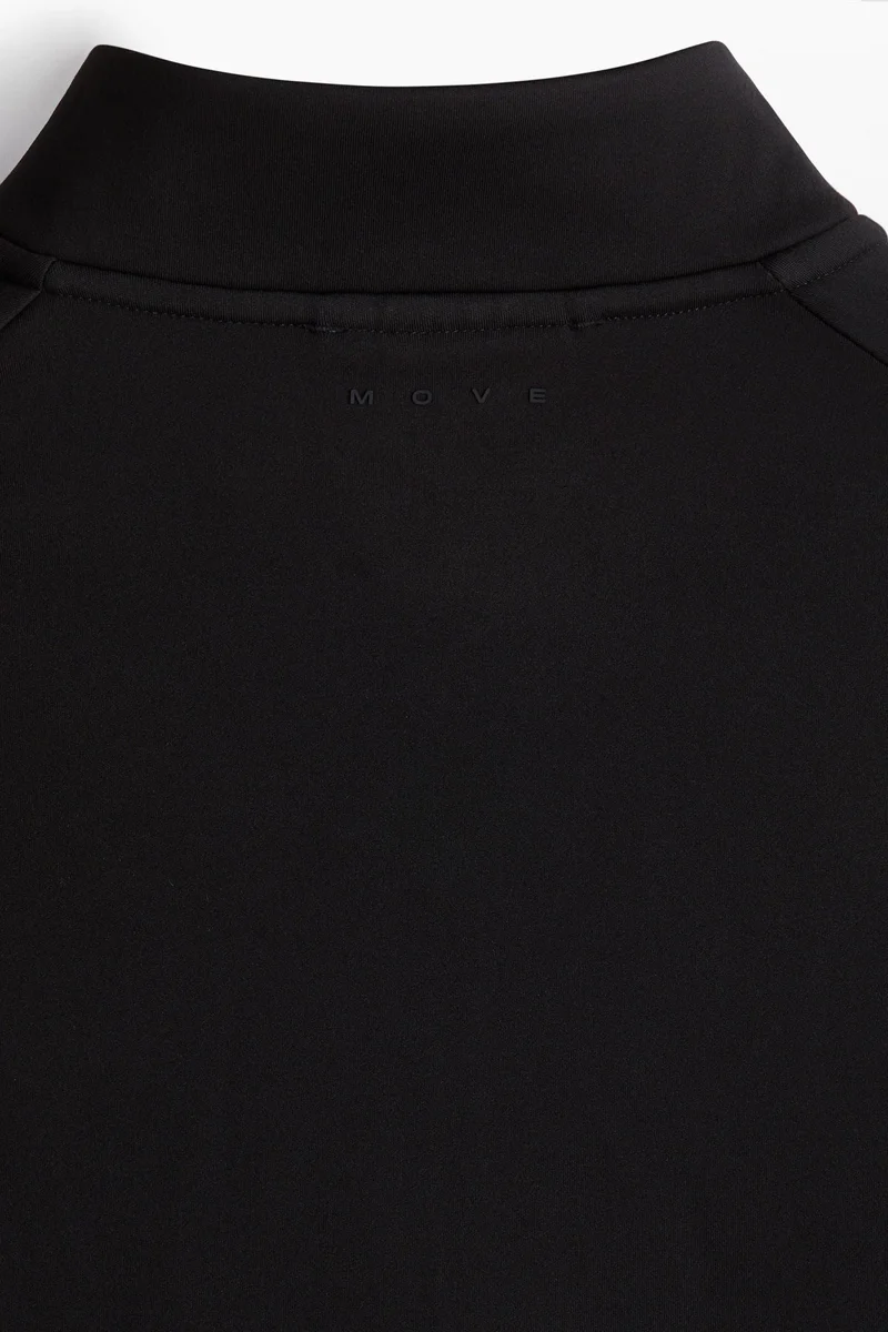 H&M  Zip-top midlayer sports top with ThermoMove™ for Men | Best Price UAE