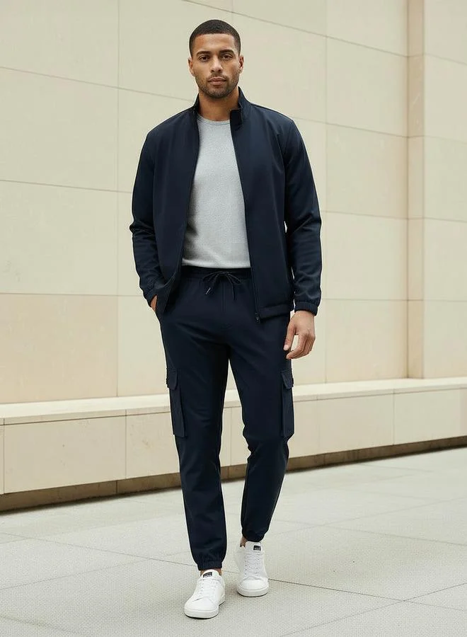 كابا كابا بنطلون رياضي رجالي بتفاصيل خطوط جانبية