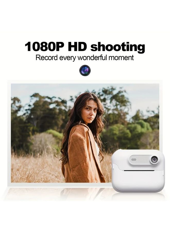 Green Photo Printer Portable With USB Charging And Multiple Modes - Image 4