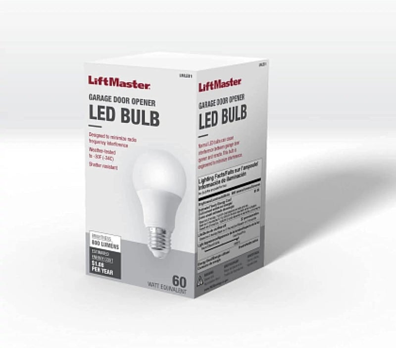 LiftMaster Universal Garage Door Opener LED Light Bulb LMLED1 4 Pack - Image 3