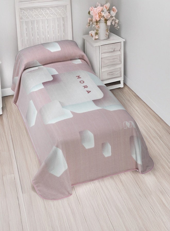 Mora spain Mora Blanket Model: Ibiza (R30)- Size: 220*160 (Package 2 Blanket Pieces) - Country of Origin: Spain. - Image 3