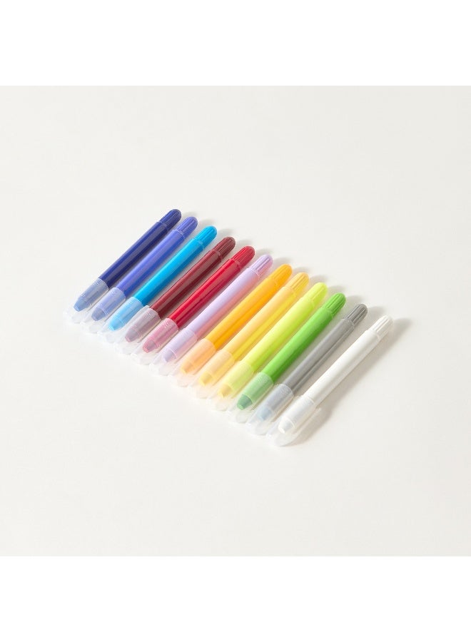 Findz Pens & Pencils - Individual - 36 Pcs Crayons - (Plastic) Multicolour \ 30.5X14.5X3.5 - Image 3