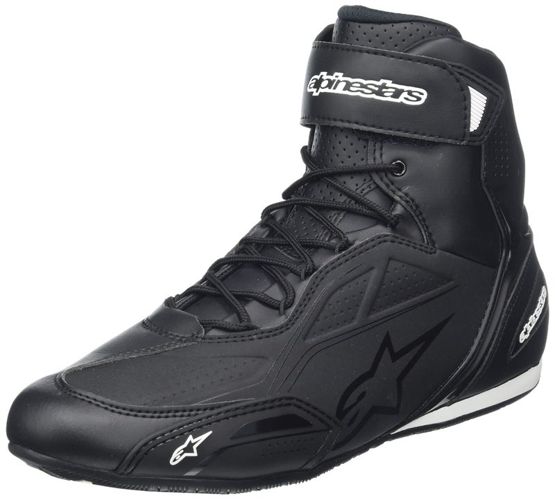 Alpinestars Faster3 Motorcycle Righing Shoes CECertified Lightweight Footwear For Protection Grip 115 BlackBlack