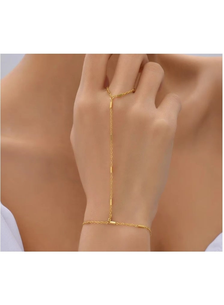 14K Gold Plated Bracelet  Bracelet Fashion Bracelet For Women Girls - Image 2