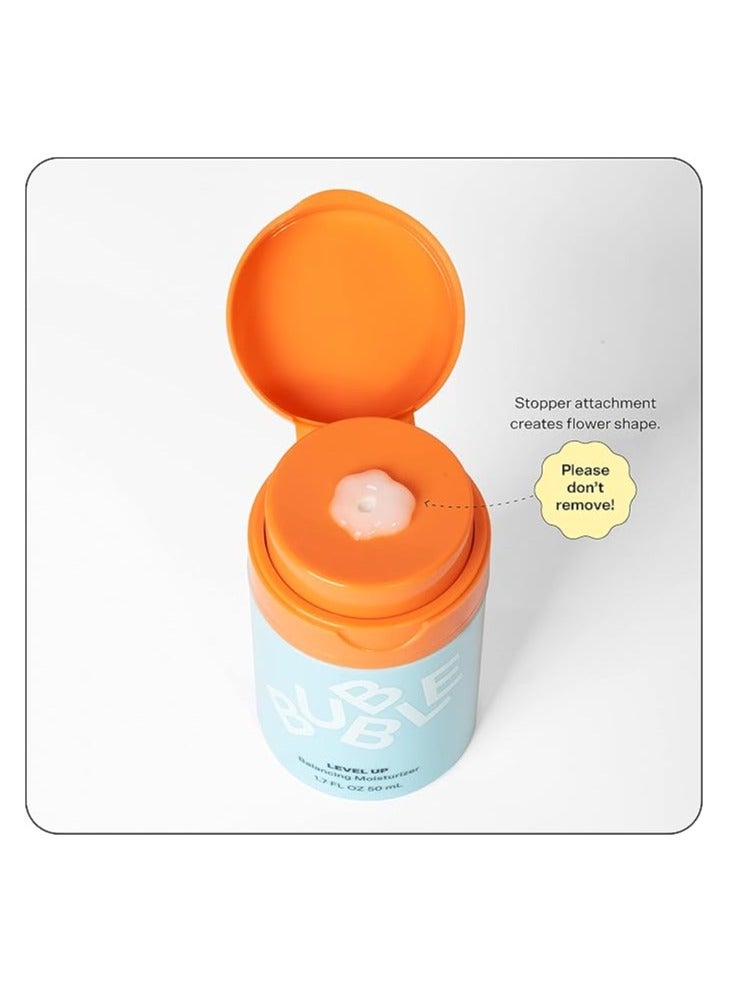 Bubble Skincare Level Up Balancing Moisturizer Bubble, for Oily and Combination Skin - 50 ml - Image 2