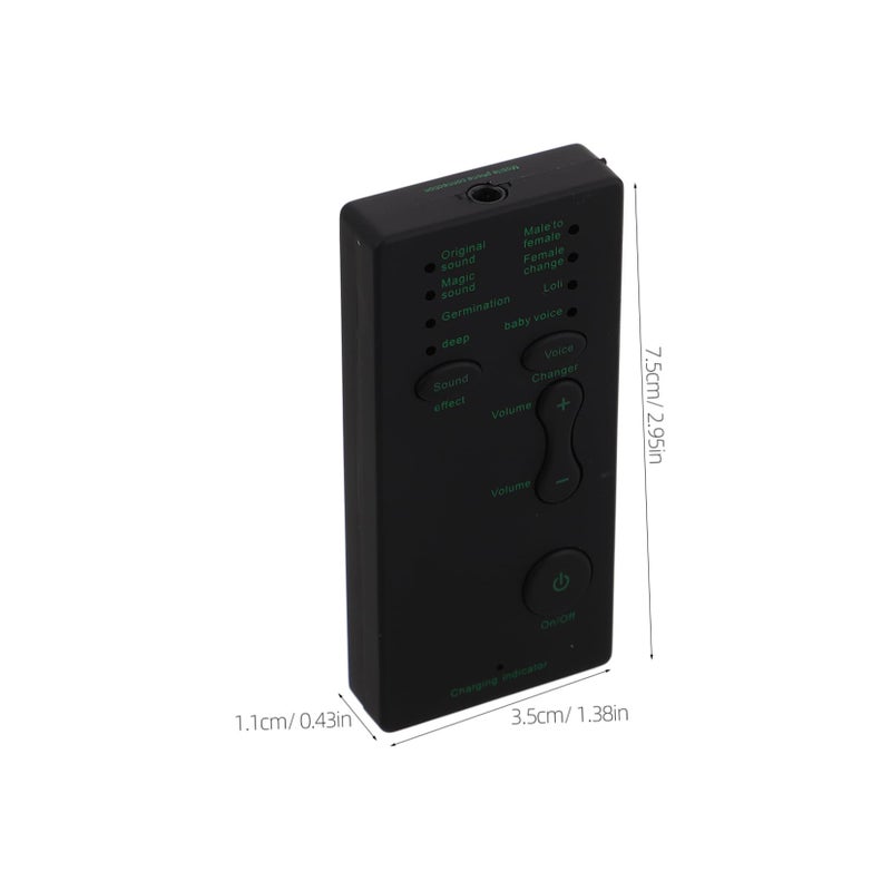Mini Sound Card Voice Changer Modulation For Live Streaming Audio Enhancement - Image 3