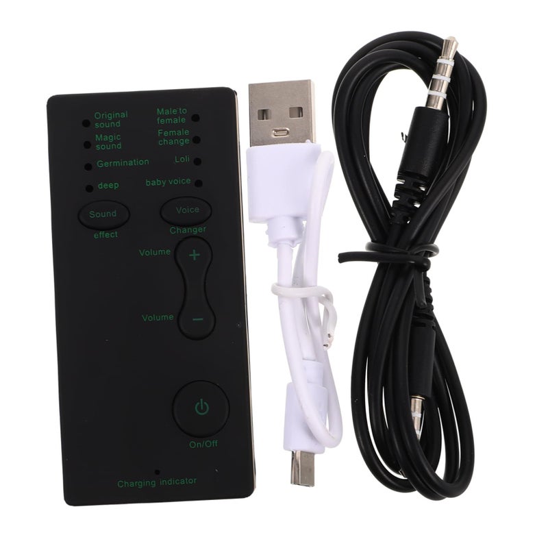 Mini Sound Card Voice Changer Modulation For Live Streaming Audio Enhancement - Image 2