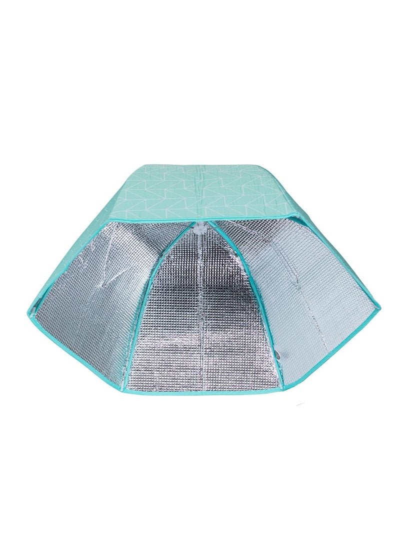AL RIMAYA Foldable Food Cover 60x60cm Green - Image 3