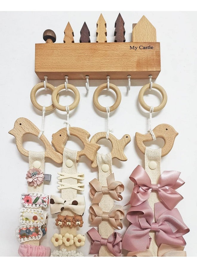 PENTA ANGEL Baby Teething Toys Penta Angel 10Pcs Natural Wooden Teething Animal Rings for Newborn Toddler Infant (10) - Image 2