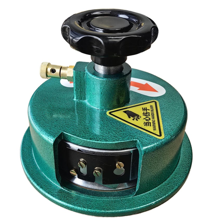 GLTL GSM Sample Cutter (ASTM D3776/BS 2471/JIS L1018) - 100cm2 Round Cutting Area (11.5cm Diameter) for Fabric, Carpet, Paper & Foam with 4 Blades & 1 Pad - Image 3