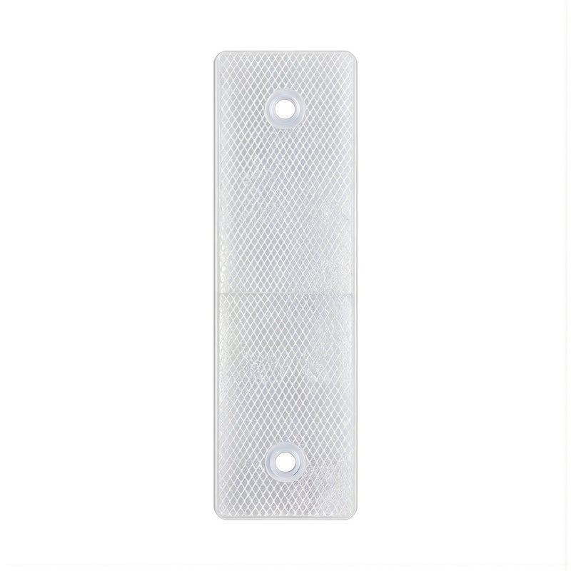 Upgraded Prism Truck Reflector Plate 2X Brighter Anti Fade Red White 74 - Image 1