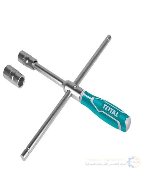 2/1" Swivel Hand Drive Cross Socket Wrench + 2 Bits 19/17-23/21 Total