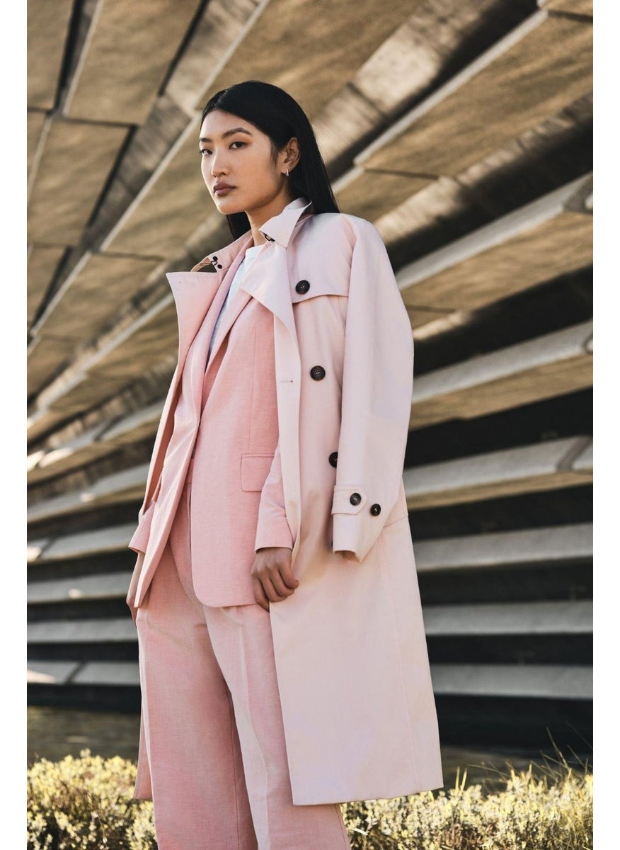 Greta Showerproof Jacket PI11 Primrose Pink/primrose Hessian
