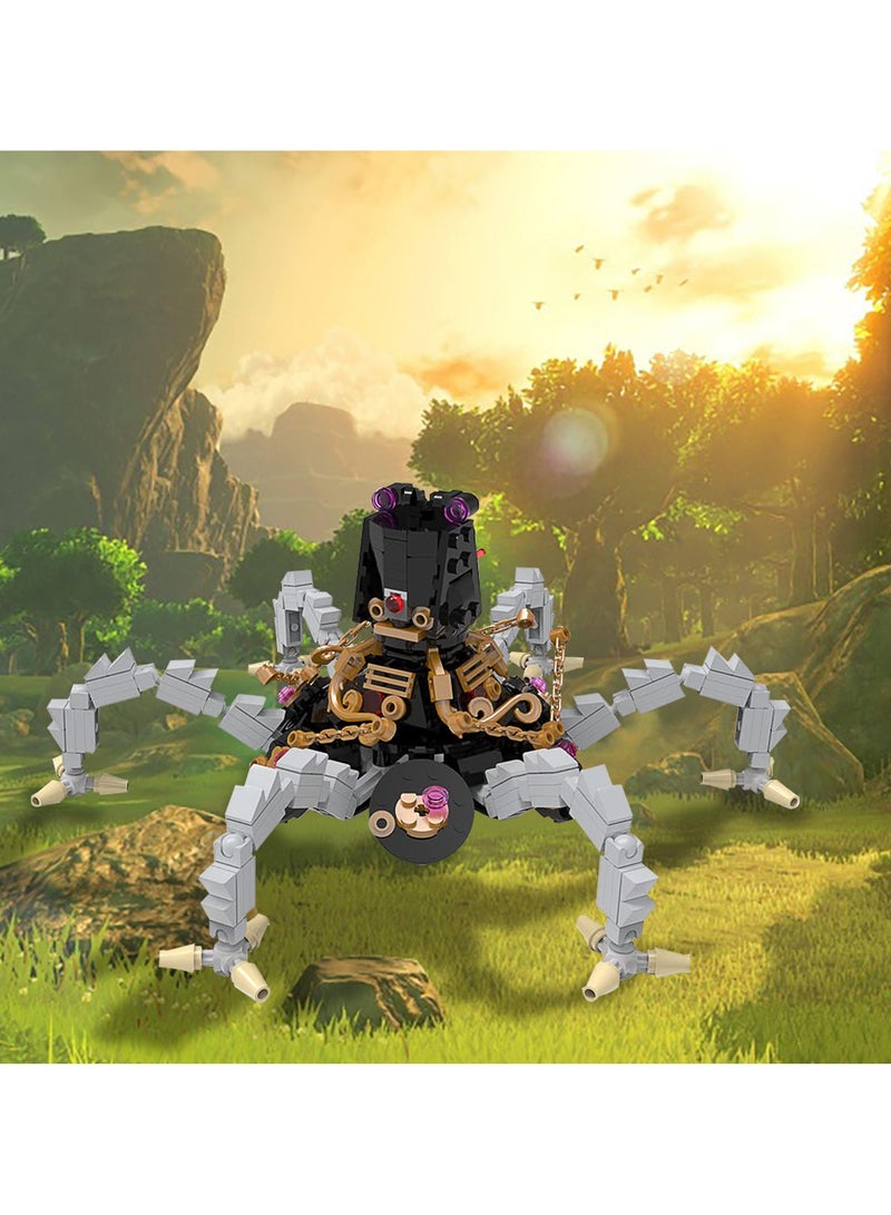 طقم مكعبات بناء The Legend of Zelda: Guardians of the Ancient Ruins – بضائع ألعاب فيديو، لعبة مكعبات بناء وتركيب لغز. - Image 4
