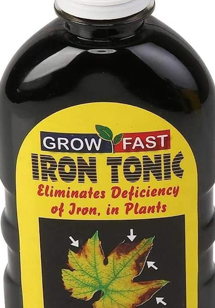 مغذي الحديد السائل جرو فاست - 250 مل للقضاء على نقص الحديد في النباتات - Image 2