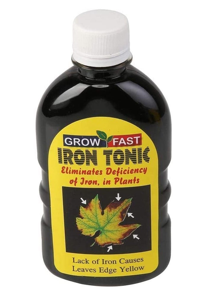 مغذي الحديد السائل جرو فاست - 250 مل للقضاء على نقص الحديد في النباتات - Image 1