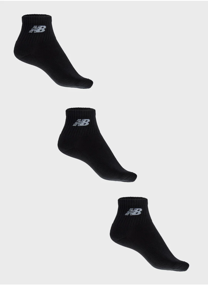 نيو بالانس 3 Pack Everyday Ankle Socks