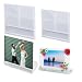 BIGEBO 2 Pcs Resin Photo Frame Molds Large Rectangular Epoxy Resin Photo Frame Mold Kit with Display Holder DIY Silicone Casting Mold for Personalized Picture Display Valentine Mother Wedding Gift - Image 2
