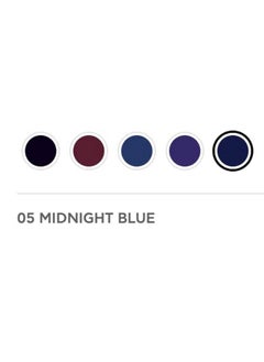RADIANT PROFESSIONAL MAKE UP / HELLENICA Radiant Professional Magna Lash Mascara Volume And Curl Silicone Brush Deep Color Smudge Proof Lengthening Lashes Cruelty Free Natural Wax For Healthy Eyelashes 0.43 Ounces Midnight Blue  - Image 3
