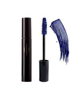 RADIANT PROFESSIONAL MAKE UP / HELLENICA Radiant Professional Magna Lash Mascara Volume And Curl Silicone Brush Deep Color Smudge Proof Lengthening Lashes Cruelty Free Natural Wax For Healthy Eyelashes 0.43 Ounces Midnight Blue  - Image 2