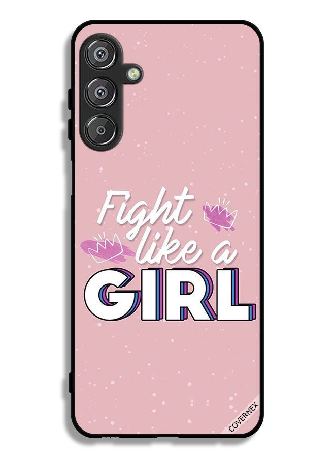 Covernex Samsung Galaxy F36 Protective Case Cover Fight Like A Girl