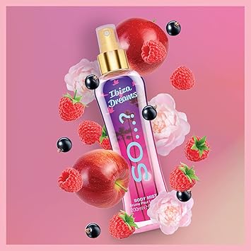 So..? Body Mist by So Womens Candy Floss Vanilla 100ml Ibiza Dreams 200ml Body Mist Mixed Fragrance Spray Bundle Pack of 3 - Image 5