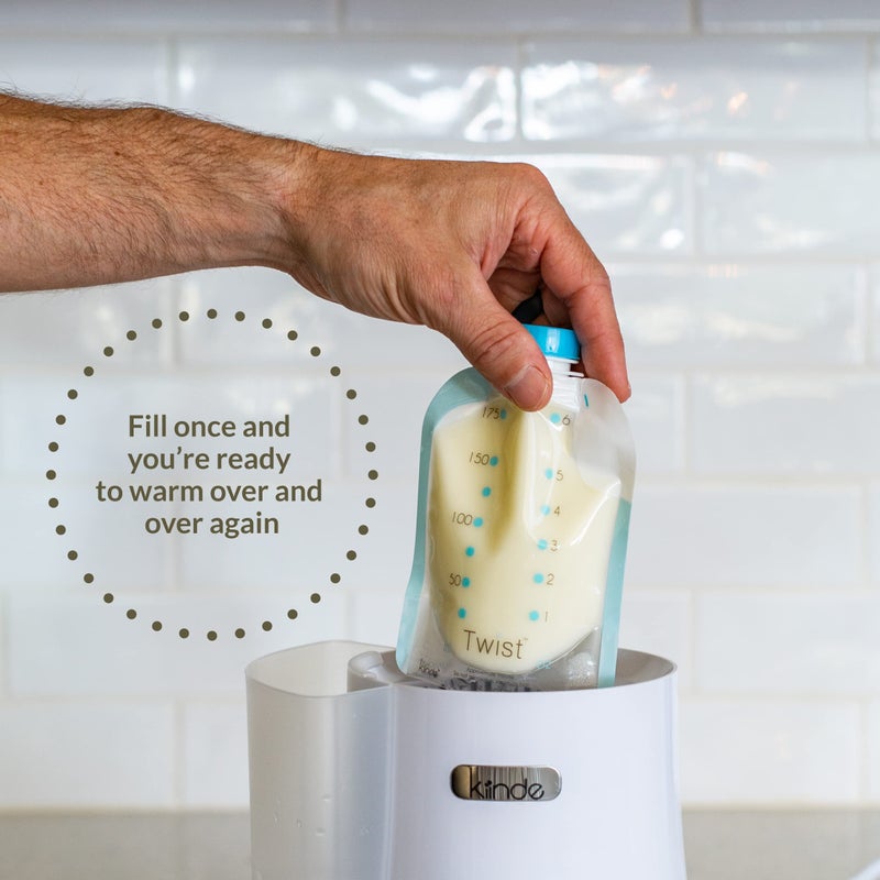 Kiinde Kozii Pro Baby Bottle Warmer and Breast Milk Warmer with SafeHeat Technology and Auto Shutoff for Warming Breast Milk, Infant Formula and Baby Food, Preserves Nutrients - Image 4