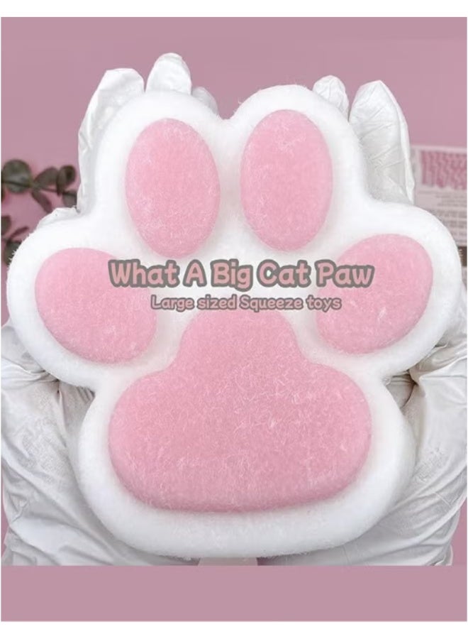 Taba Giant Paw Squishy toys for Kids Adults, Big Furry Cat Paw Squishy Toys Stress Relief Toy, Super Soft Squeeze Fidget Toys - Image 5