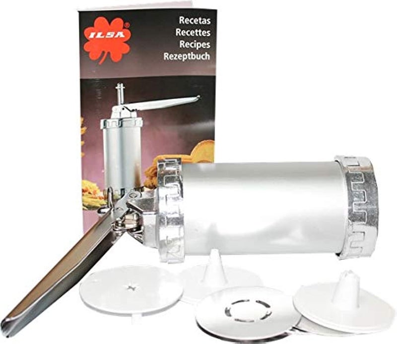 ILSA Churro Maker with Assorted Nozzles Imported from Spain 