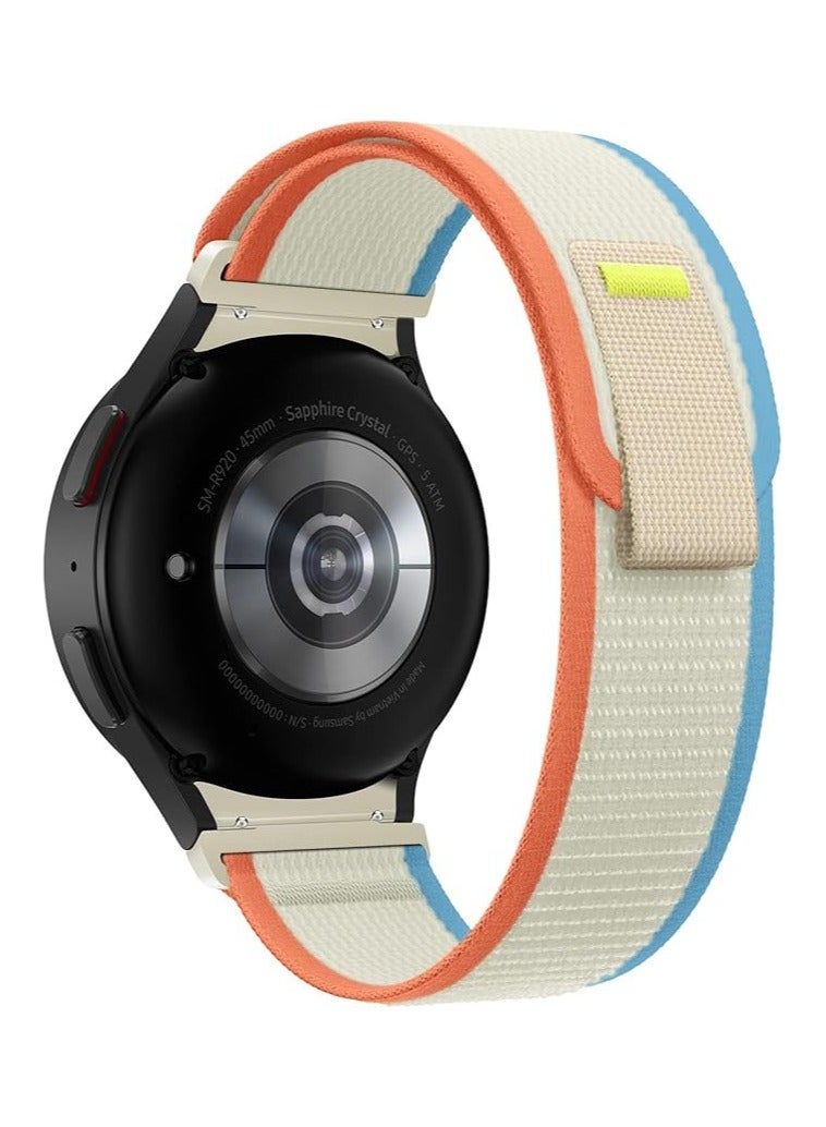 Alpine Loop Bands Sport Nylon 22MM Compatible with Samsung galaxy watch 3 45mm /watch 46mm/Gear S3/Huawei watch GT3 46MM/GT2E/GT2 Pro/GT2 46MM/Amazfit GTR 2/3/3 Pro/GTR4