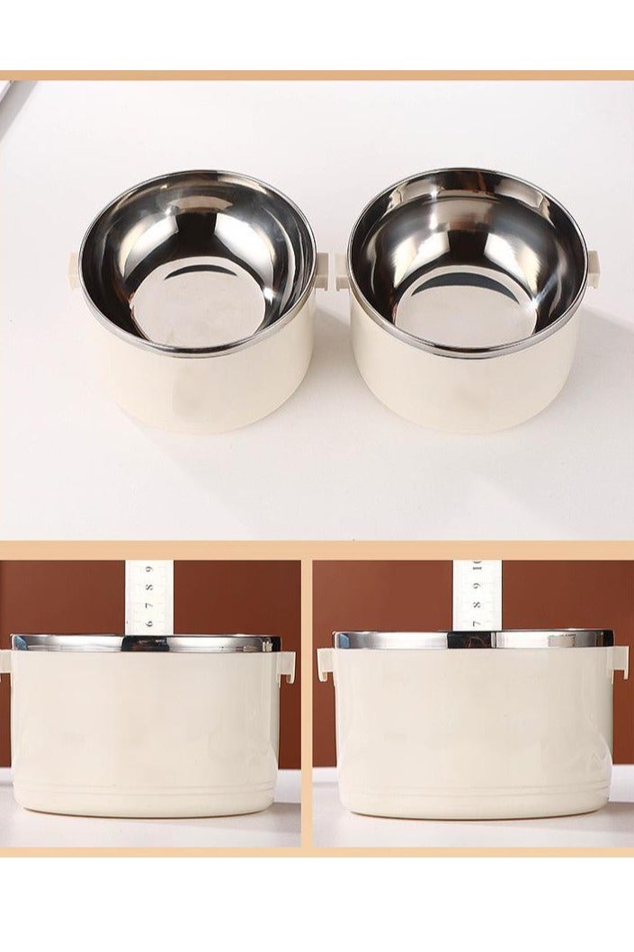 Nakhl Thermal Bento Lunch Box Set for School, Insulated Lunch Containers With Bag,3 Separate Stackable Lunch Container, Microwaveable Lunch Box Bento Box for Adults & Kids (3-Layer) - Image 4