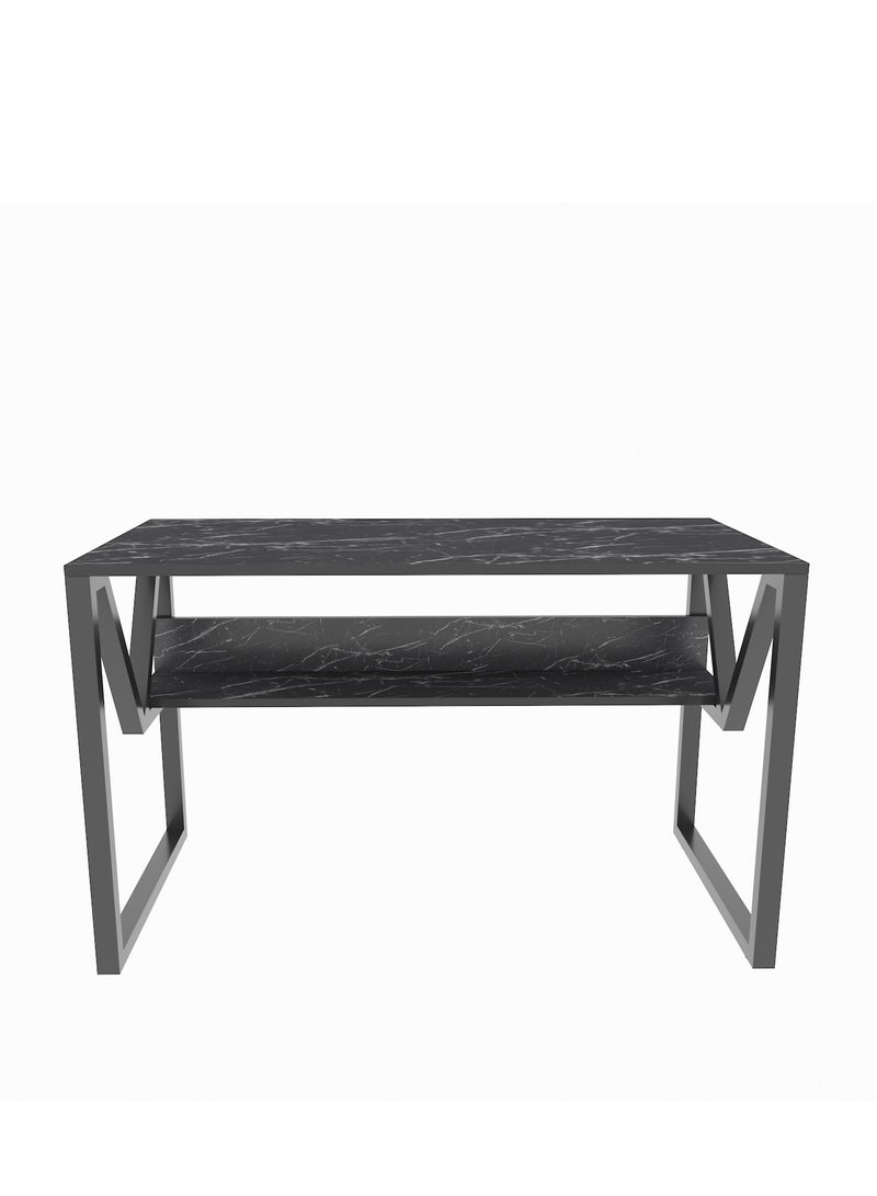 Decorotika Lona Computer Desk with a Metal Frame 120 cm | Work Table - Image 2