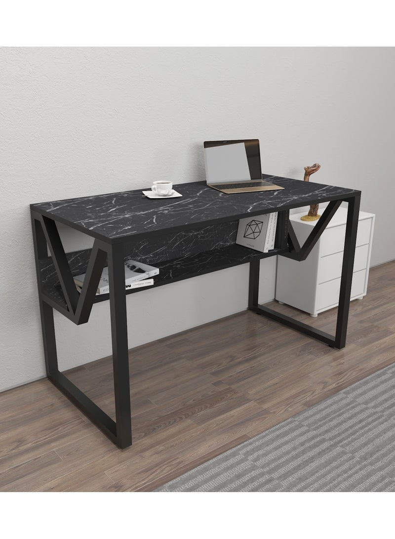 Decorotika Lona Computer Desk with a Metal Frame 120 cm | Work Table - Image 4