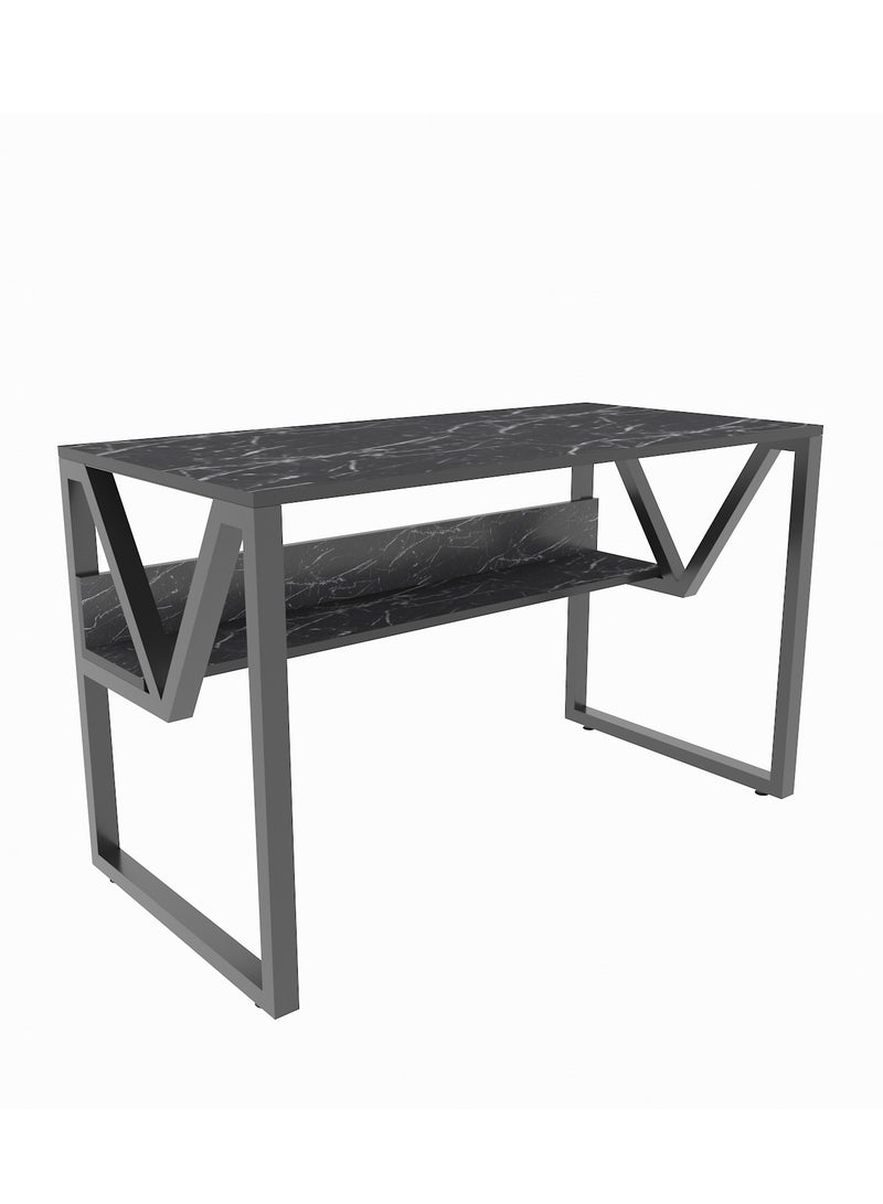 Decorotika Lona Computer Desk with a Metal Frame 120 cm | Work Table - Image 5