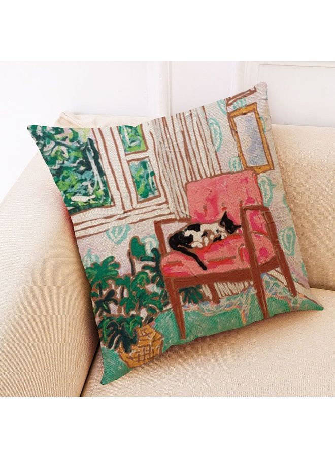 NIBEMINENT Printed Cushion Cover Multicolour