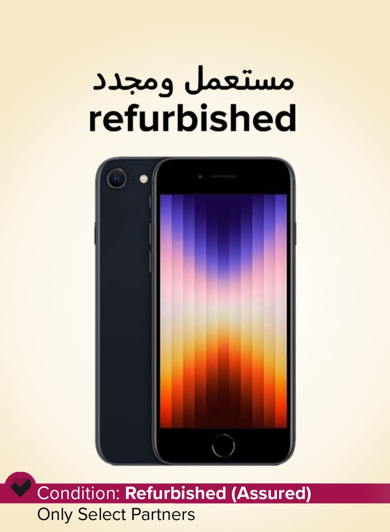 Apple Refurbished - iPhone SE 64GB Midnight 5G - International Version - Image 1